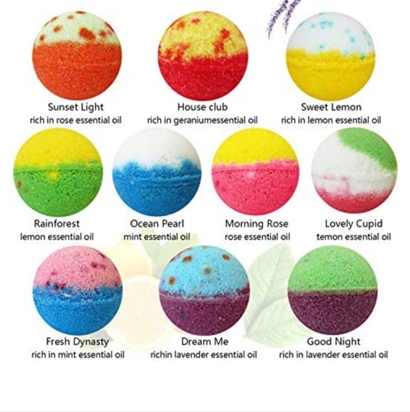 NWT Naga Living Set of 4 Bath Bombs - Picture 3 of 6